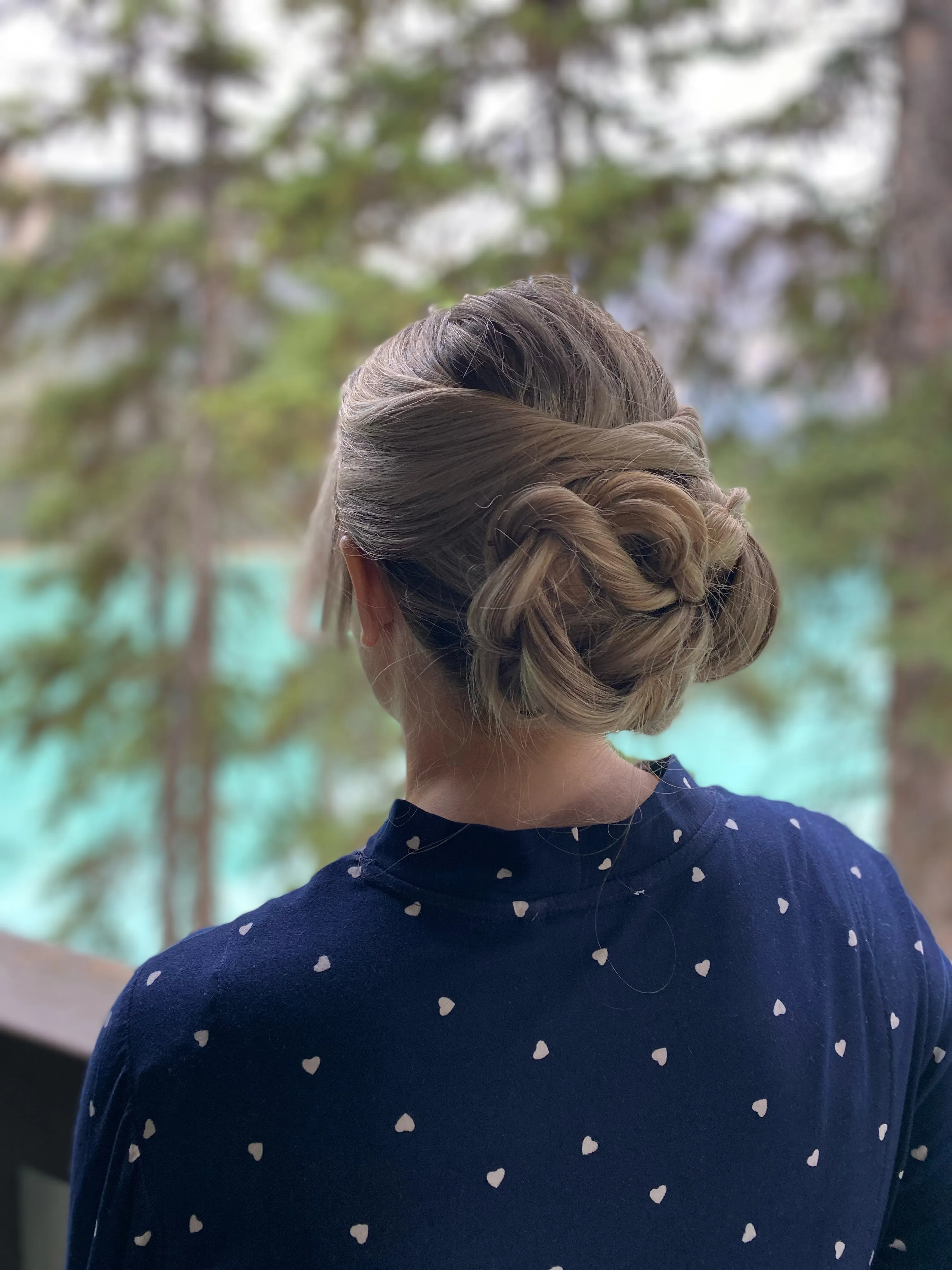 Blonde2 Cabin Hair Tied Back