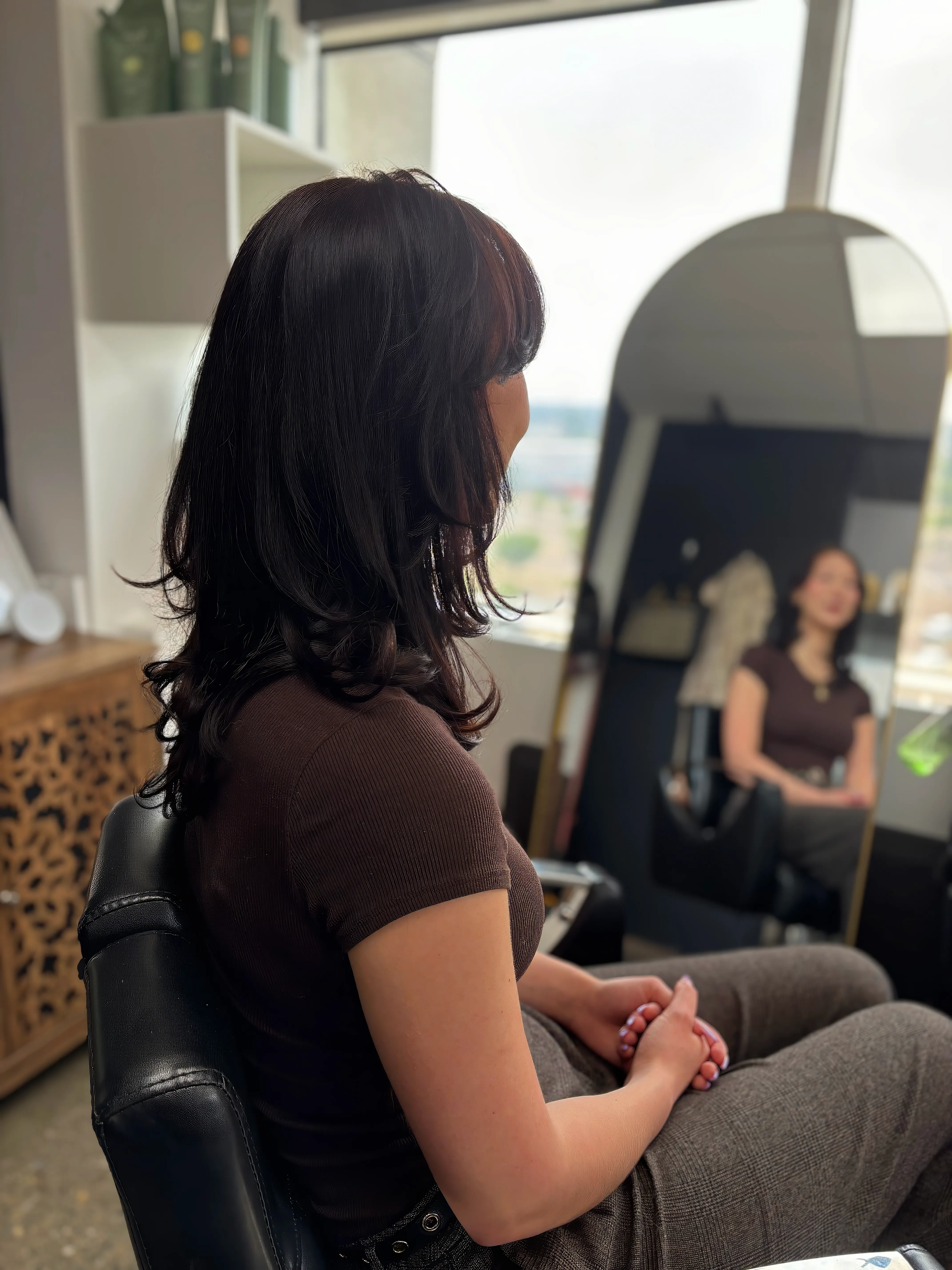 Client in mirror