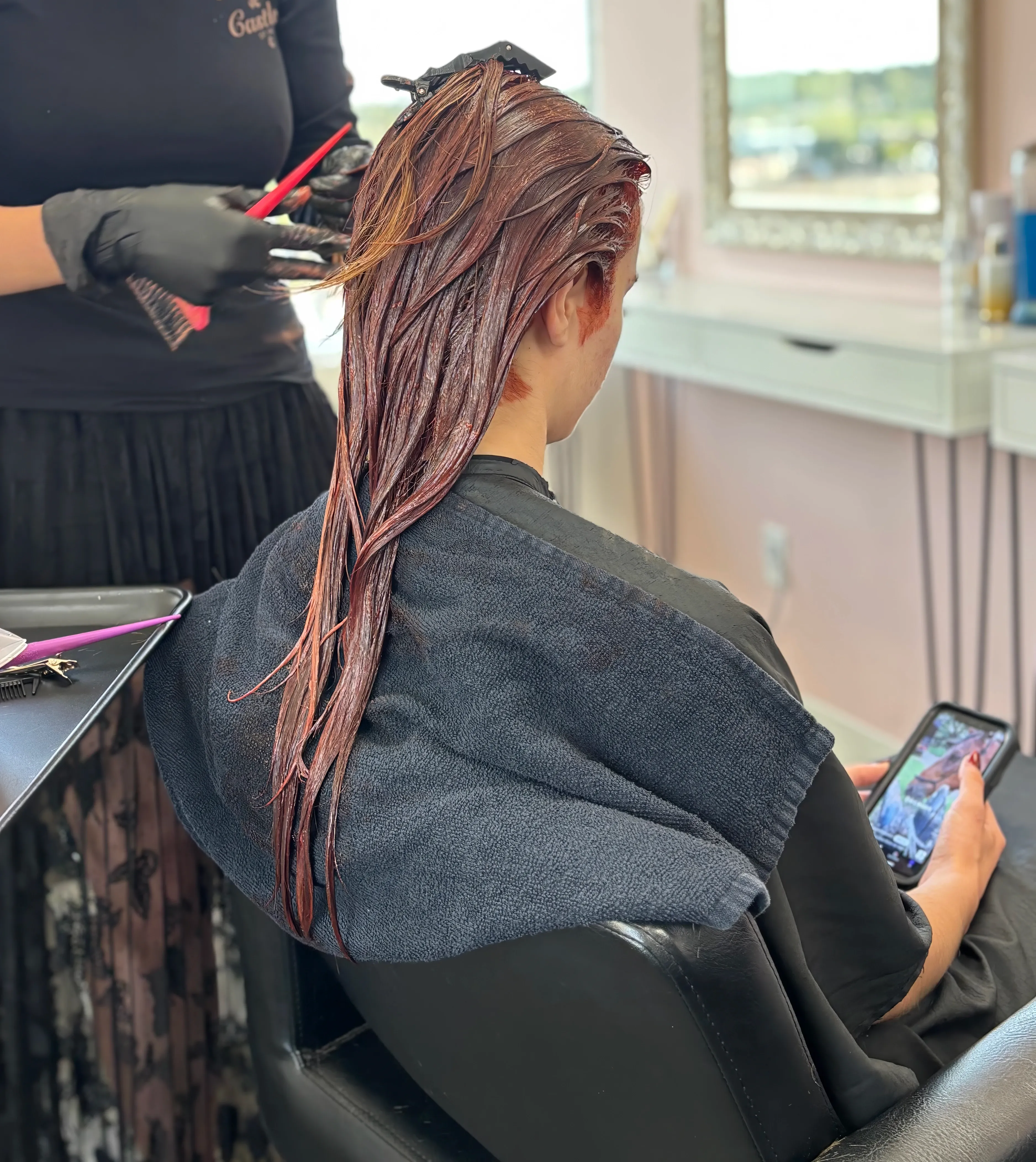 Client colouring with phone